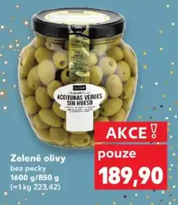 Kaufland Zelené olivy nabídka