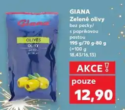 Kaufland GIANA Zelené olivy nabídka