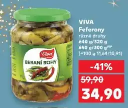 Kaufland VIVA Feferony nabídka
