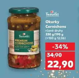 Kaufland Okurky Cornichons nabídka