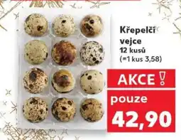 Kaufland Křepelči vejce nabídka