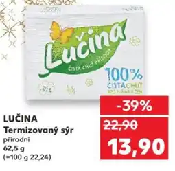 Kaufland LUČINA Termizovaný sýr nabídka