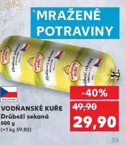 Kaufland VODŇANSKÉ KUŘE Drůbeží sekaná nabídka