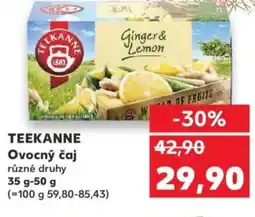 Kaufland TEEKANNE Ovocný čaj nabídka