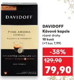 Kaufland DAVIDOFF Kávové kapsle nabídka