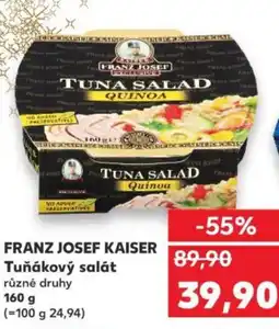 Kaufland FRANZ JOSEF KAISER Tuňákový salát nabídka
