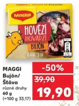 Kaufland MAGGI Bujón/ šťáva nabídka