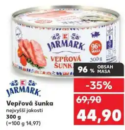Kaufland Vepřová šunka nabídka