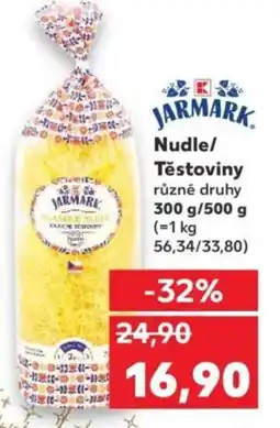 Kaufland Nudle/ Těstoviny nabídka