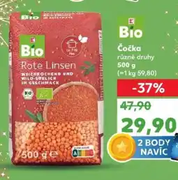Kaufland Bio Čočka nabídka