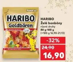 Kaufland HARIBO Želé bonbóny nabídka