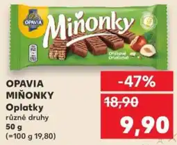 Kaufland OPAVIA Miñonky Oplatky nabídka