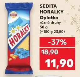 Kaufland SEDITA Horalky Oplatka nabídka