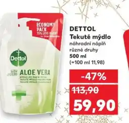 Kaufland DETTOL Tekuté mýdlo nabídka