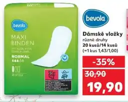 Kaufland Bevola Dámské vložky nabídka