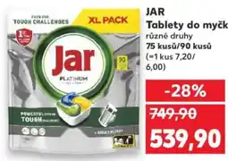 Kaufland JAR Tablety do myčky nabídka
