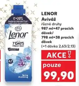 Kaufland LENOR Aviváž nabídka