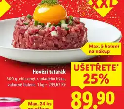 Lidl Hovězí tatarák, 300 g nabídka