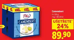 Lidl Camembert, 4x 120 g nabídka