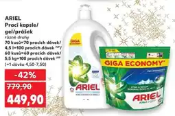 Kaufland ARIEL Prací kapsle/ gel/prášek nabídka