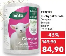 Kaufland TENTO Kuchyňská role nabídka