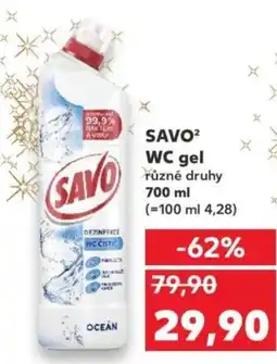 Kaufland SAVO WC gel nabídka