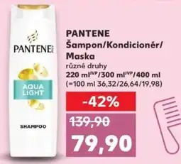 Kaufland PANTENE Sampon/Kondicionér/ Maska nabídka
