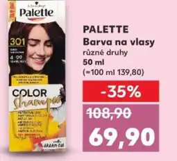 Kaufland PALETTE Barva na vlasy nabídka