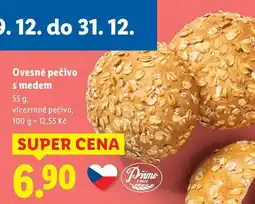 Lidl Ovesné pečivo s medem, 55 g nabídka