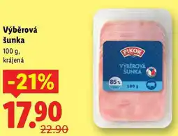 Lidl Výběrová šunka, 100 g nabídka