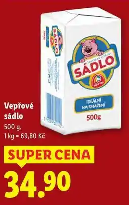Lidl Vepřové sádlo, 500 g nabídka