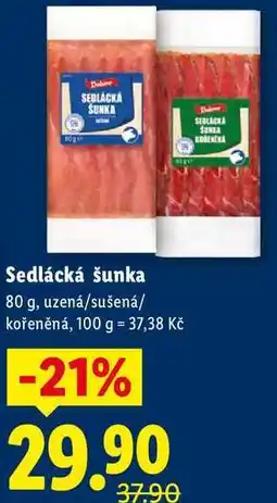 Lidl Sedlácká šunka, 80 g nabídka