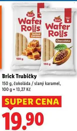Lidl Brick Trubičky, 150 g nabídka