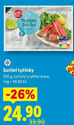 Lidl Surimi tyčinky, 250 g nabídka