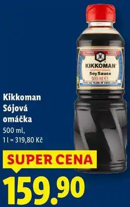 Lidl Kikkoman Sójová omáčka, 500 ml nabídka