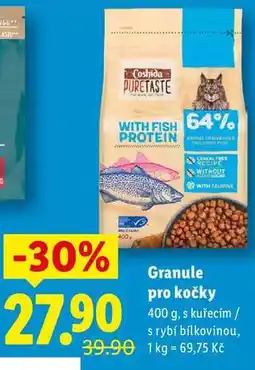 Lidl Granule pro kočky, 400 g nabídka