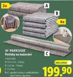 Lidl Potřeby na malování nabídka