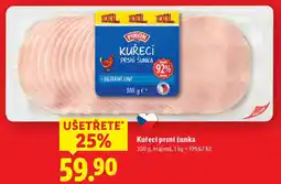 Lidl Kuřecí prsní šunka, 300 g nabídka