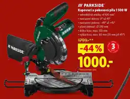 Lidl Kapovací a pokosová pila 1500 W nabídka