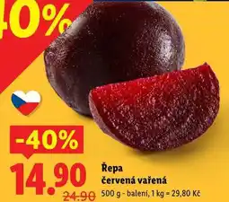 Lidl Řepa červená vařená, 500 g nabídka