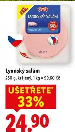 Lidl Lyonský salám, 250 g nabídka