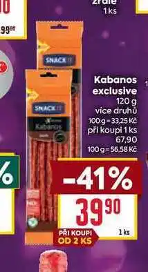 Billa Kabanos exclusive 120 g nabídka