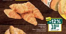 Billa Croissant z naší pece 1ks, 48 g nabídka