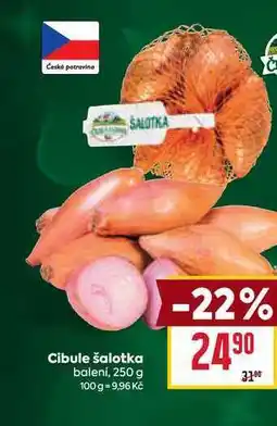 Billa Cibule šalotka balení, 250 g nabídka