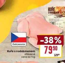 Billa Kuře s rodokmenem chlazené cena za 1 kg nabídka