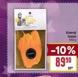 Billa Uzený losos 100g nabídka