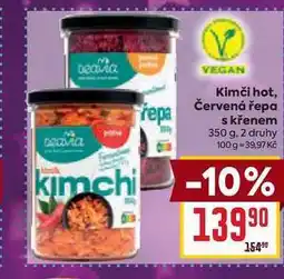 Billa Kimči hot, Červená řepa s křenem 350 g nabídka