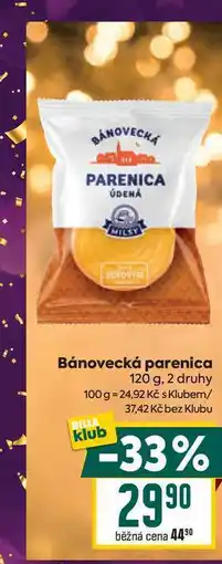 Billa Bánovecká parenica 120 g nabídka
