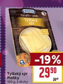 Billa Tylžský sýr Plátky 100g nabídka