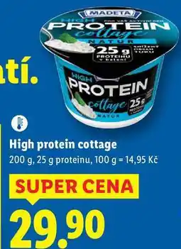 Lidl High protein cottage, 200 g nabídka